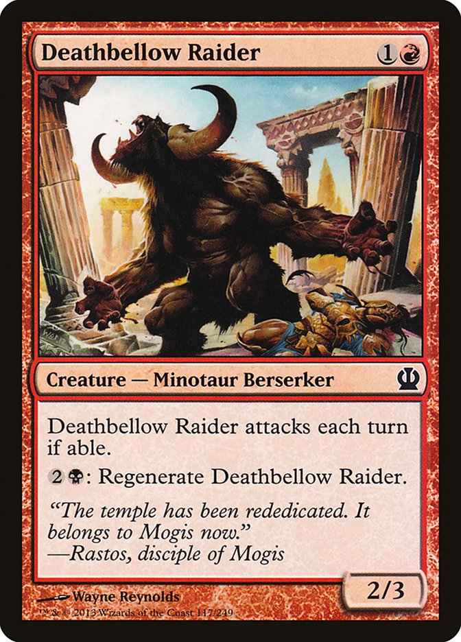 Deathbellow Raider [Theros] (THS 117)