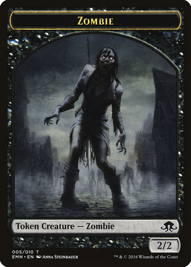 Zombie [Eldritch Moon Tokens] (TEMN 5)