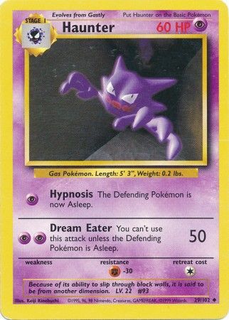 Haunter (29/102) [Base Set]