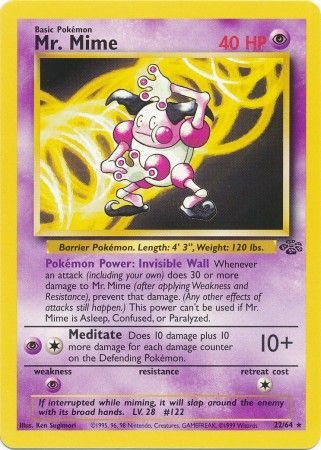 Mr. Mime (22/64) [Jungle]