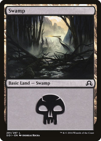 Swamp (#291) [Shadows over Innistrad] (SOI 291)