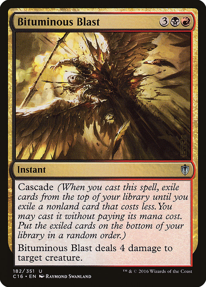 Bituminous Blast [Commander 2016] (C16 182)