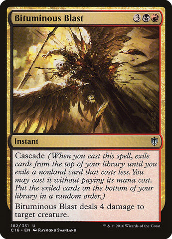 Bituminous Blast [Commander 2016] (C16 182)