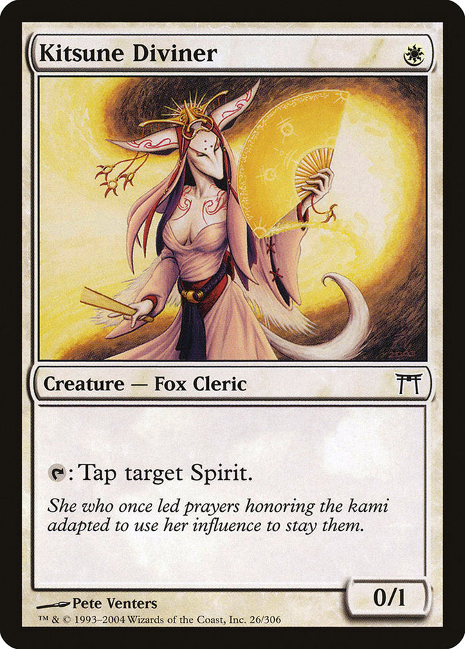 Kitsune Diviner [Champions of Kamigawa] (CHK 26)
