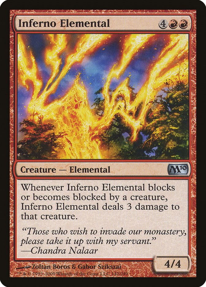 Inferno Elemental [Magic 2010] (M10 142)