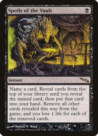 Spoils of the Vault [Mirrodin] (MRD 78)