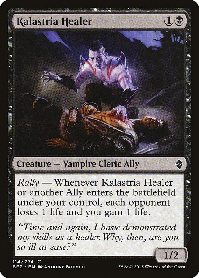 Kalastria Healer [Battle for Zendikar] (BFZ 114)