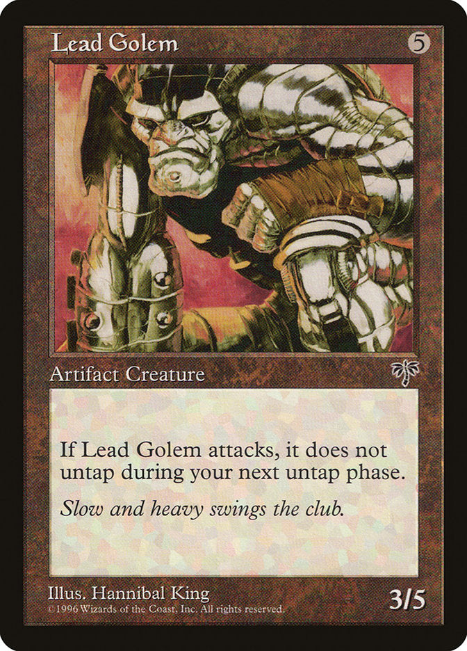 Lead Golem [Mirage] (MIR 306)