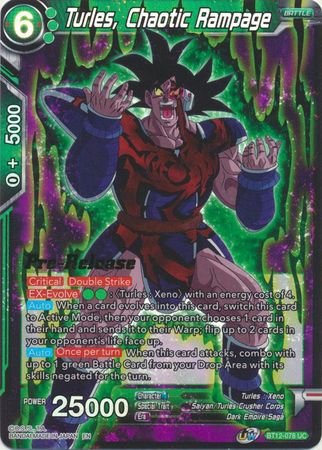 Turles, Chaotic Rampage [BT12-078]