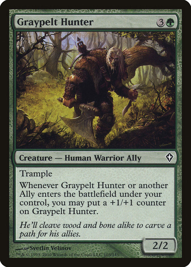 Graypelt Hunter [Worldwake] (WWK 103)