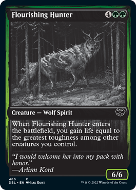 Flourishing Hunter [Innistrad: Double Feature] (DBL 466)
