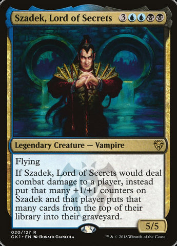Szadek, Lord of Secrets [GRN Guild Kit] (GK1 20)