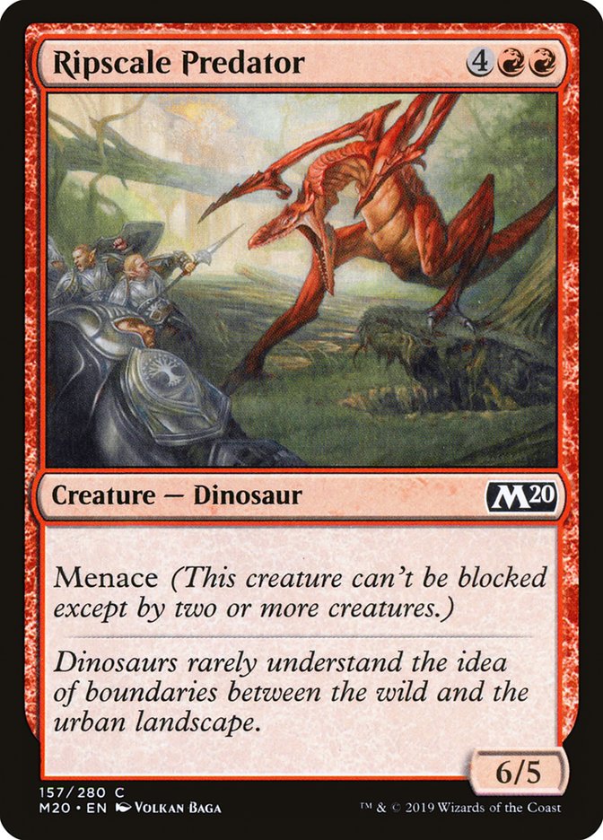 Ripscale Predator [Core Set 2020] (M20 157)
