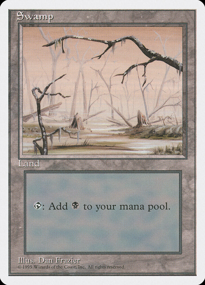 Swamp (#371) [Fourth Edition] (4ED 371)