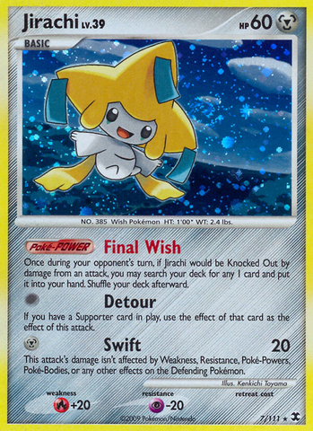 Jirachi (7/111) [Rising Rivals]