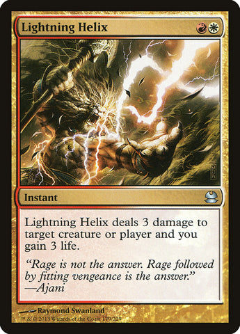 Lightning Helix [Modern Masters] (MMA 179)