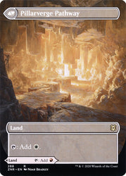 Needleverge Pathway // Pillarverge Pathway (Borderless) [Zendikar Rising] (ZNR 288)