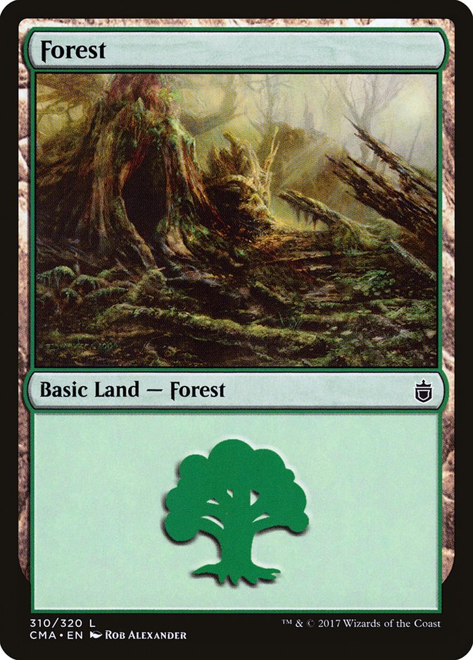 Forest (#310) [Commander Anthology] (CMA 310)