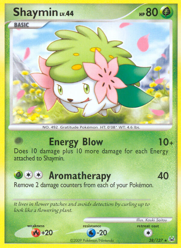 Shaymin (DPPt Platinum) (38/127) [Theme Deck Exclusives]