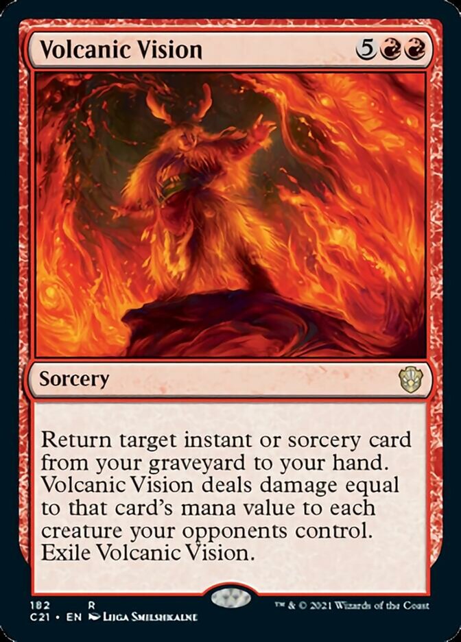 Volcanic Vision [Commander 2021] (C21 182)