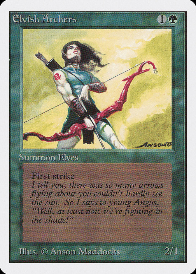 Elvish Archers [Unlimited Edition] (2ED 192)