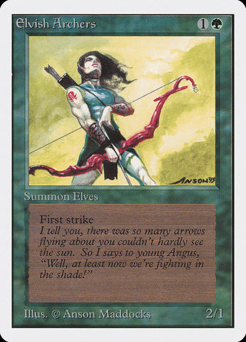 Elvish Archers [Unlimited Edition] (2ED 192)