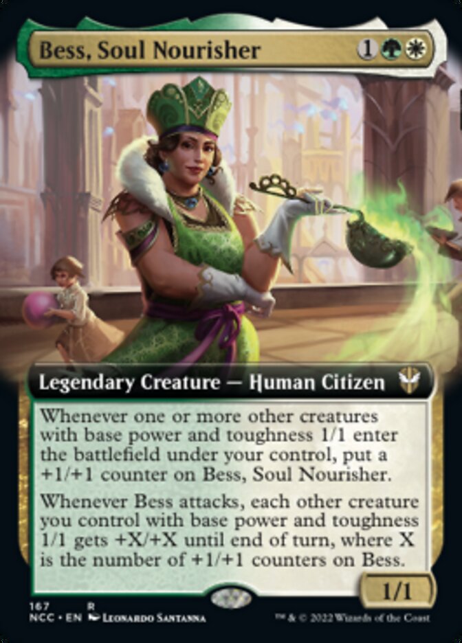 Bess, Soul Nourisher (Extended Art) [Streets of New Capenna Commander] (NCC 167)
