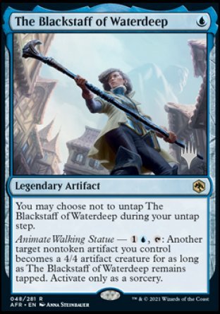 The Blackstaff of Waterdeep (Promo Pack) [Dungeons & Dragons: Adventures in the Forgotten Realms Promos] (PAFR 48)