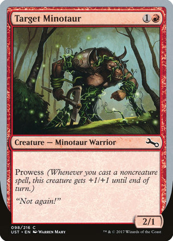 Target Minotaur [Unstable] (UST 98D)