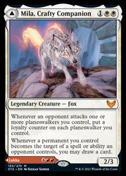 Mila, Crafty Companion // Lukka, Wayward Bonder [Strixhaven: School of Mages] (STX 153)