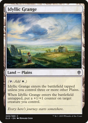 Idyllic Grange [Throne of Eldraine] (ELD 246)
