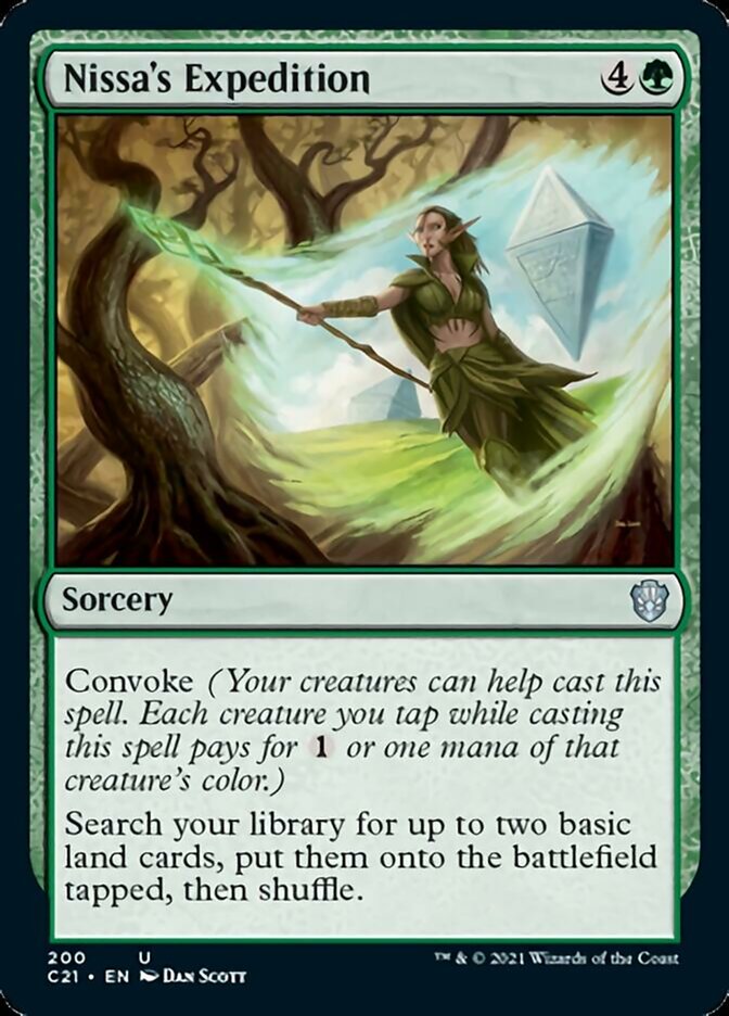 Nissa's Expedition [Commander 2021] (C21 200)