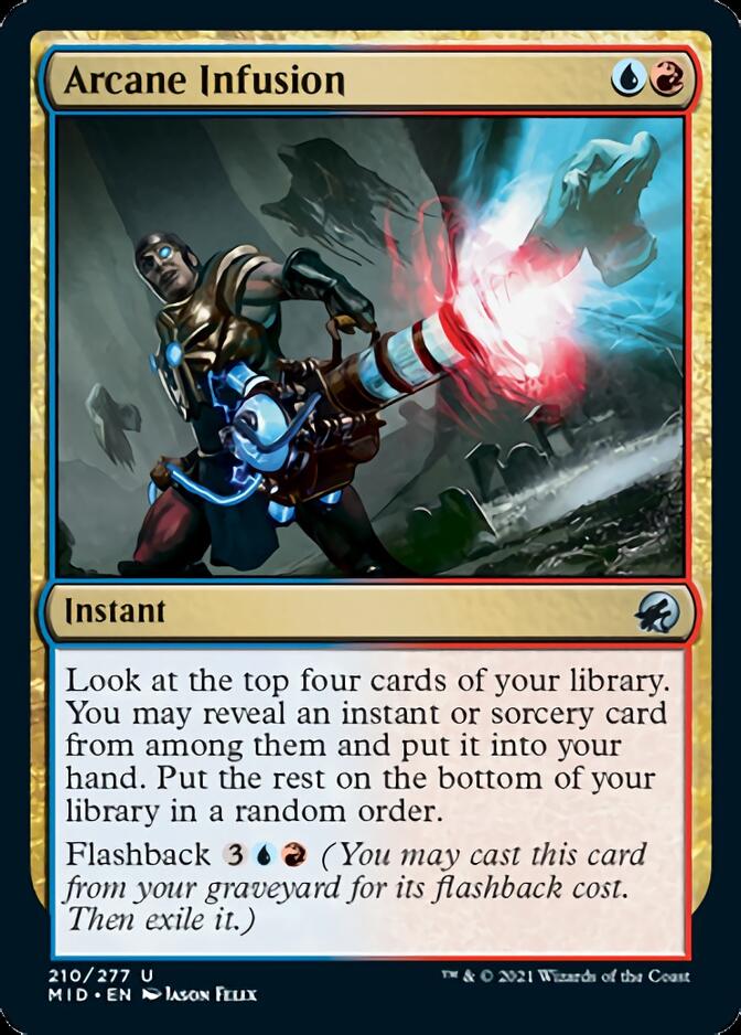 Arcane Infusion [Innistrad: Midnight Hunt] (MID 210)