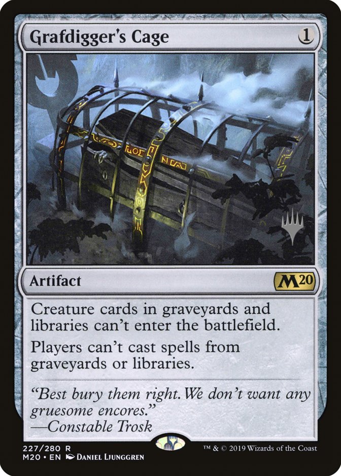 Grafdigger's Cage (Promo Pack) [Core Set 2020 Promos] (PM20 227P)