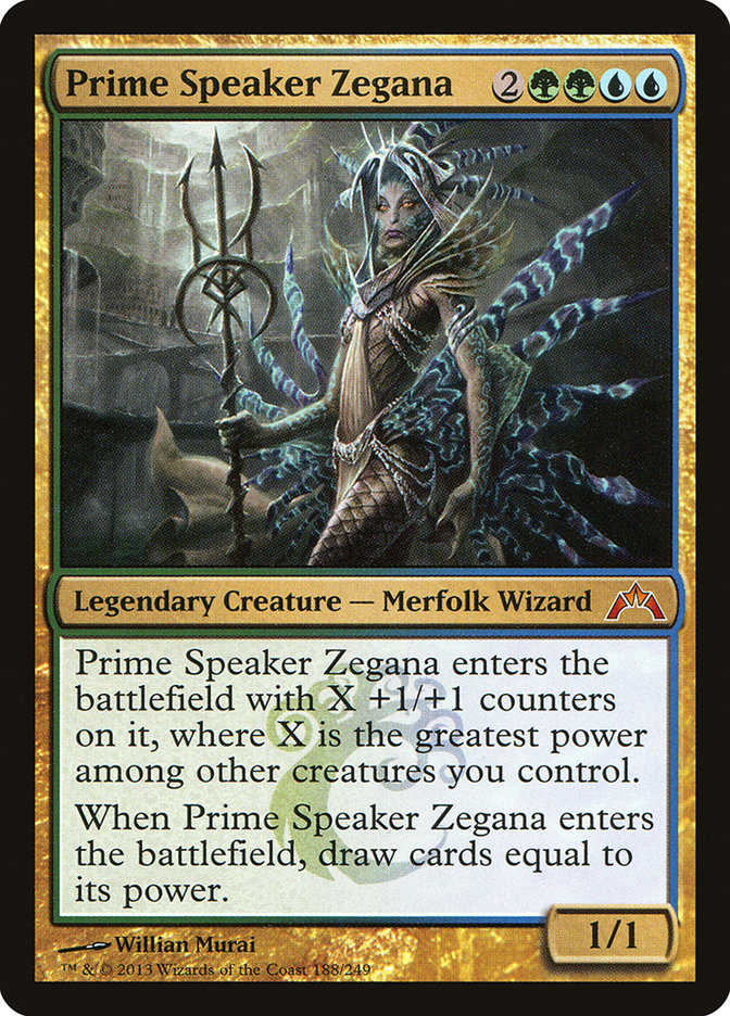 Prime Speaker Zegana [Gatecrash] (GTC 188)