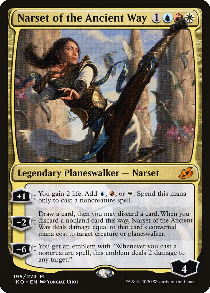 Narset of the Ancient Way [Ikoria: Lair of Behemoths] (IKO 195)