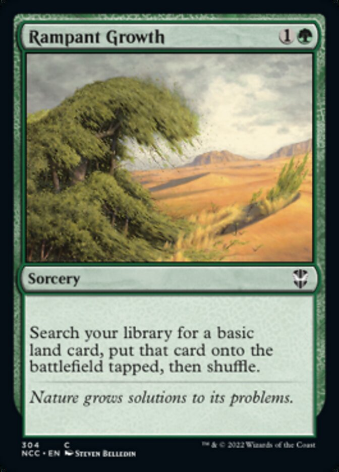 Rampant Growth [Streets of New Capenna Commander] (NCC 304)