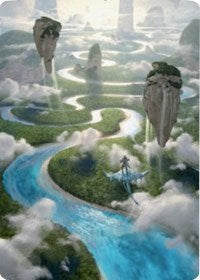 Clearwater Pathway Art Card [Zendikar Rising Art Series] (AZNR 25)