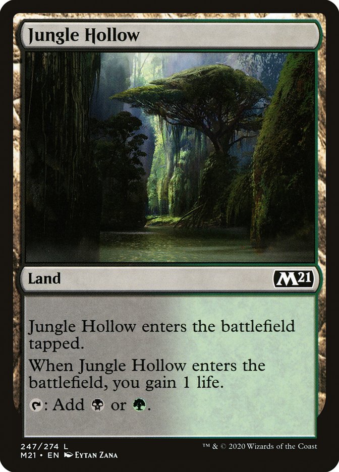Jungle Hollow [Core Set 2021] (M21 247)