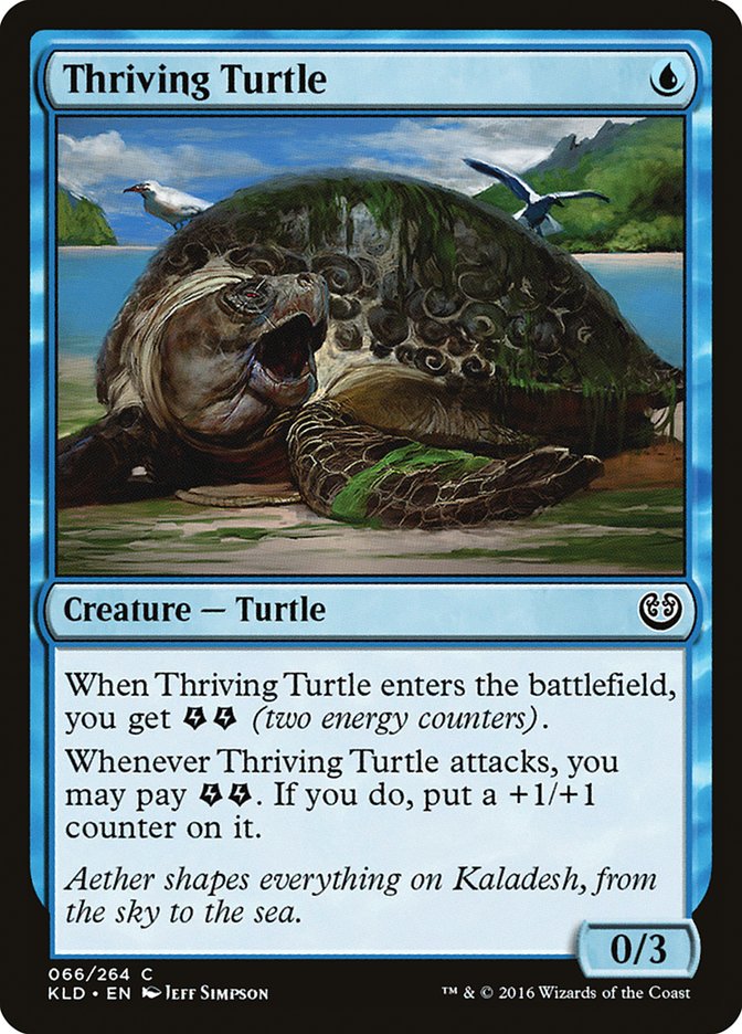 Thriving Turtle [Kaladesh] (KLD 66)