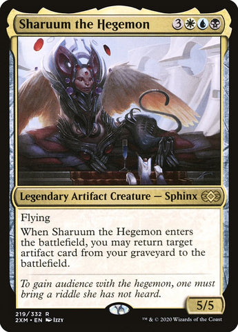 Sharuum the Hegemon [Double Masters] (2XM 219)