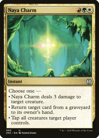 Naya Charm [Zendikar Rising Commander] (ZNC 95)