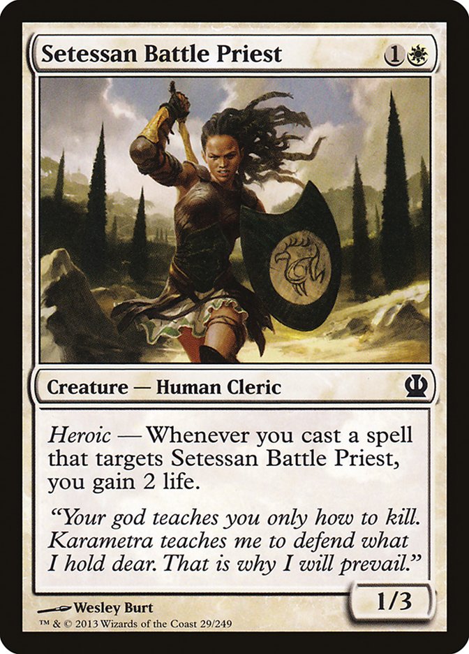 Setessan Battle Priest [Theros] (THS 29)