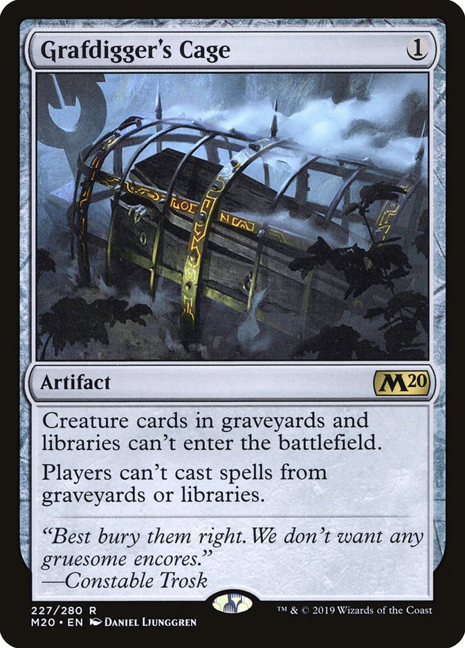 Grafdigger's Cage [Core Set 2020] (M20 227)