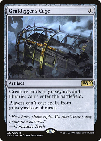 Grafdigger's Cage [Core Set 2020] (M20 227)
