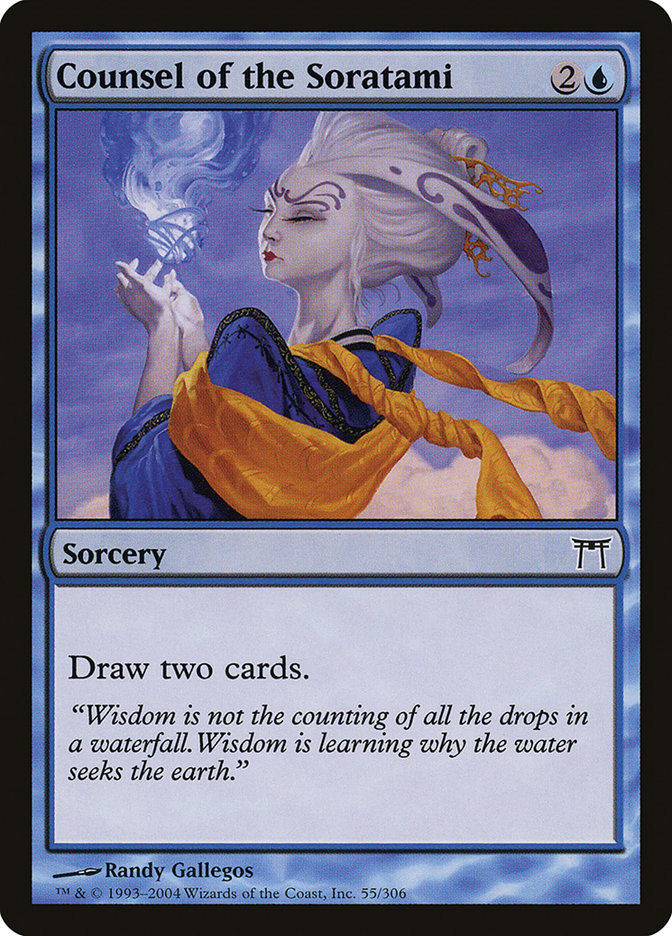 Counsel of the Soratami [Champions of Kamigawa] (CHK 55)