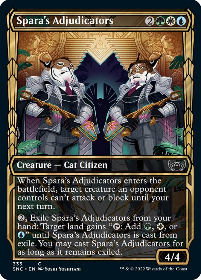 Spara's Adjudicators (Showcase Golden Age) [Streets of New Capenna] (SNC 335)