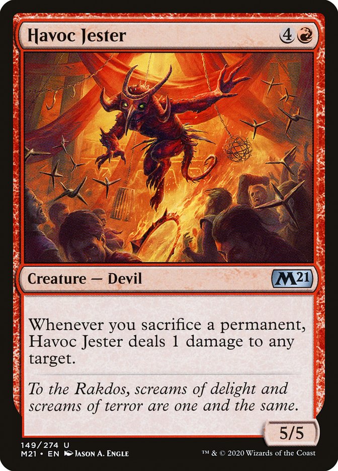 Havoc Jester [Core Set 2021] (M21 149)