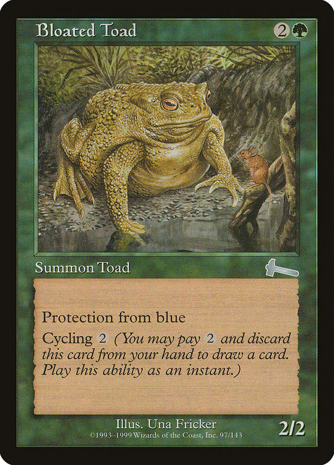 Bloated Toad [Urza's Legacy] (ULG 97)