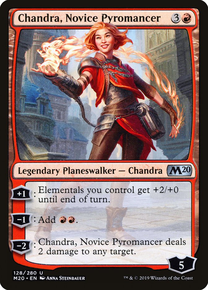 Chandra, Novice Pyromancer [Core Set 2020] (M20 128)